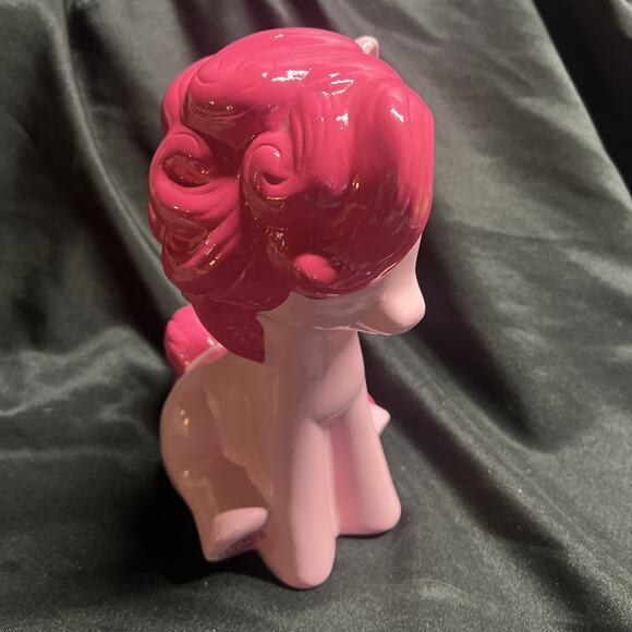 2014 Hasbro FAB My Little Pony PINKIE PIE Ceramic Piggy Coin Bank 9.5" Figurine - Picture 6 of 8